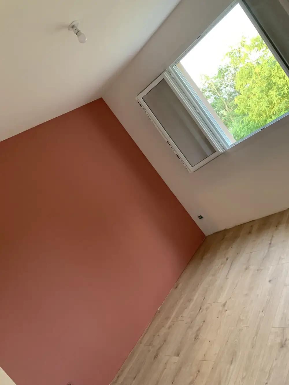 Peinture orange